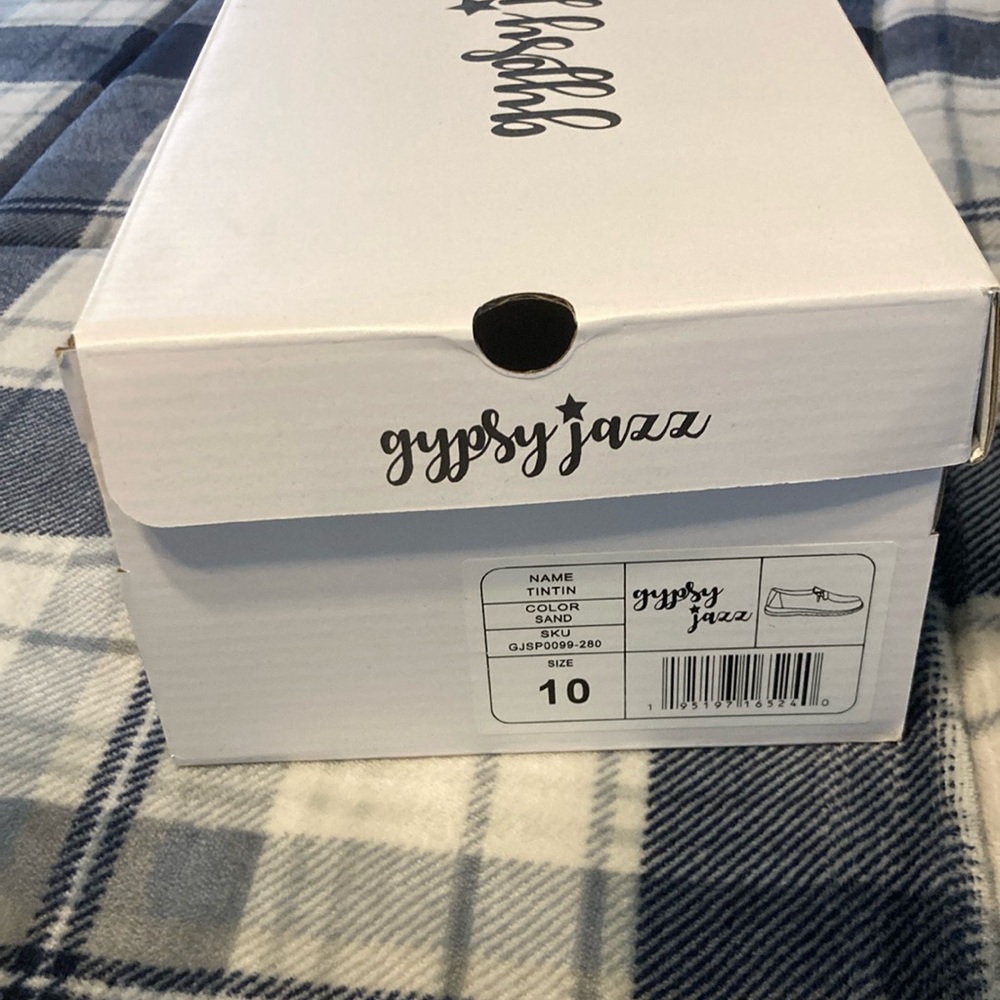Gypsy Jazz Tan Loafers Slip-Ons Casual - Picture 7 of 7